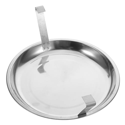 Alipis Commercial Bbq Ash Bin Replacement Steel Holder for Korean Style Grill