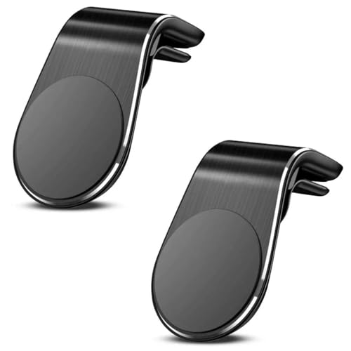 IKOPFLN 2 Soportes Magnéticos para Celular con Silicona Antideslizante y Soporte Giratorio, Doble Soporte Universal para Cualquier Tipo de Smartphone