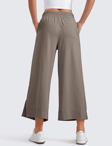 Image of CRZ YOGA Lightweight Wide Leg Crop Pants 25 inch