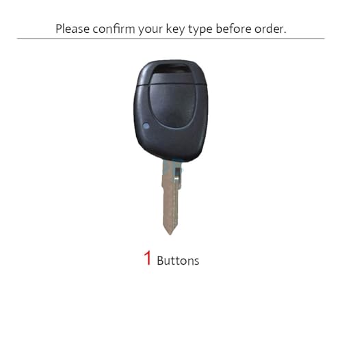 Housse pour porte-clés Renault Clio et Master antichoc protection intégrale boutons - 2