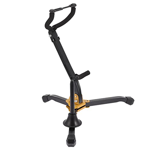 Totority Saxophone Stand Wall Mount Sax Rack Iron Saxophone Bracket Easy to Use Foldable Saxophone Stand for Home