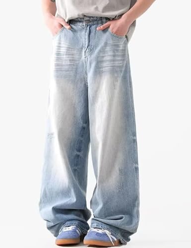 Y2K Levis Baggy Jeans Distressed Wide Leg Denim Pants Fashion Jincos Jeans4