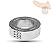 Men's Stainless Steel Weight-Fixed Ring, Training Stretcher Exercise Accessory, 3 sizes-ushlF33 (44mm)