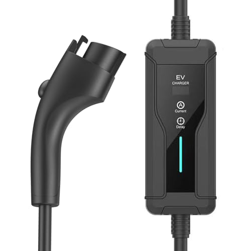 Amazon.co.jp: Qkcabo 電気自動車 充電ケーブル SAE J1772 EV充電器