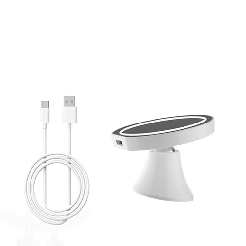 15W MagsafeΉ ԍڃCX[d iPhone _bV{[h Apple Air RZgΉ }Olbgԍ15W}[d(White)