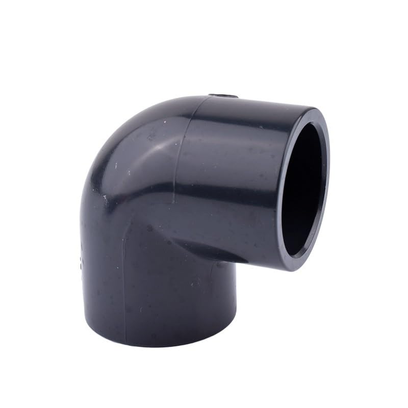 1/2/5 Pezzi di Diametro Interno 20-63 mm, raccordi a Gomito in PVC a 90 Gradi, raccordi for Tubi di irrigazione in PVC for Acqua in plastica(Inner Dia 50mm,2Pcs)