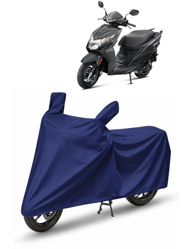 Image of Bike /SCOOTY Cover for Honda DIO with Side Mirror Pocket & Buckle Belt | HIGH Material Quality | Weather Resistant