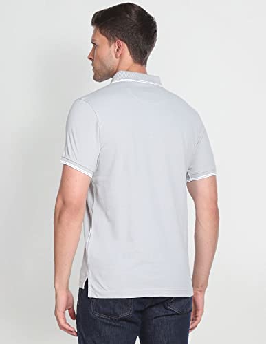Arrow Tipped Solid Pique Polo Shirt