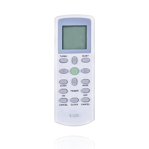 Image of S-CAT Compatible with Daikin AC Remote Control ECGS01 Model 146 (No Backlight) Suitable for 1 1.5 2 Ton Split /Window AC (Match Old Remote Exactly, Contact Customer Care for Order)