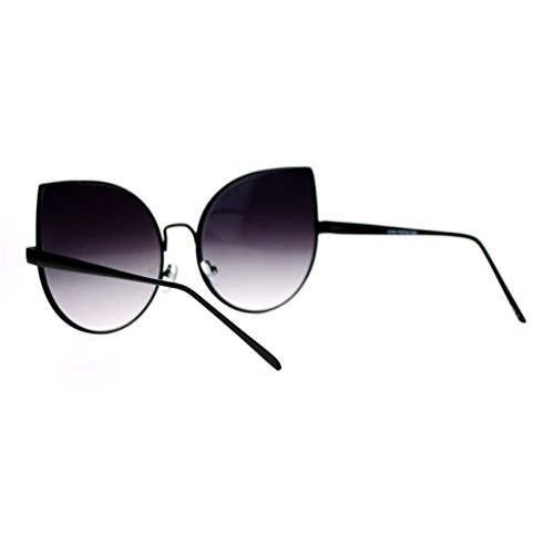 PASTL Super Oversized Sunglasses Foxy Round Cateye Flat Lens Womens Fashion Shades3