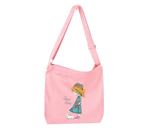 Image of Lify Women's Retro Large Size Canvas Shoulder Bag Hobo Crossbody Handbag Casual Tote - 1 Piece