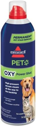 BISSELL Pet Power Shot Oxy for Carpet & Area Rugs, 14 ounces, 13A21 , Black BISSELL Pet Power Shot Oxy for Carpet & Area Rugs, 14 ounces, 13A21 , Black