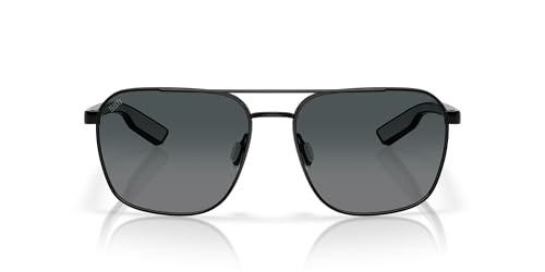 Image of Costa Del Mar Mens Wader Rectangular Sunglasses