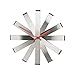 Umbra 118070-590 Ribbon - Reloj de pared (30 cm), acero
