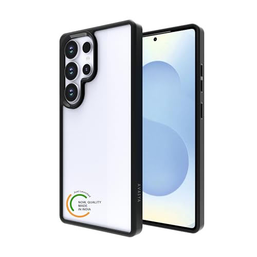 Image of Case for Samsung Galaxy S25 Ultra, [Anti-Yellowing Technology] [Military Grade Drop Protection] Shockproof Slim Hybrid Phone Case for Samsung Galaxy S25 Ultra 5G - Carbon Black