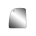 Fit System 33237 Ford Left Side Heated Power Replacement Mirror Glass with Backing Plate