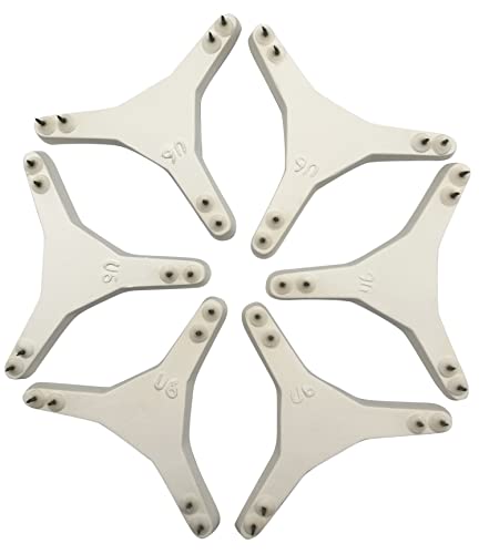 Ceramic 6-Point Star Stilt - Measures 3-3/4