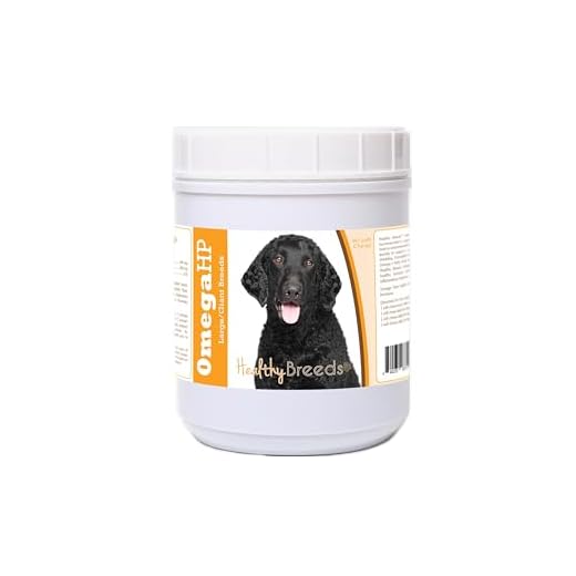 Healthy Breeds Curly-Coated Retriever Omega HP Fatty Acid Skin and Coat Support Soft Chews 90 Count