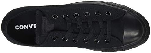 Converse Unisex Chuck Taylor All Star Low Top Black Monochrome Sneakers - US Men 8.5 / US Women 10.5 | Image 4