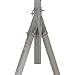 Vestil AHA-2-10-12 Aluminum Adjustable Height Gantry Crane with Glass Filled Nylon Casters 10 Ft. x 8 Ft. 2000 Lb. Capacity Silver
