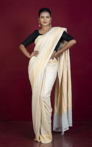Bengal looms India Weaves of Elegance banarasi silk saree – image 4