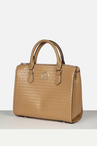 Image of Allen Solly Women's Medium Shoulder & Crossbody Bag | PU Leather | Soft Touch | Detachable Sling | College & Daily Carry