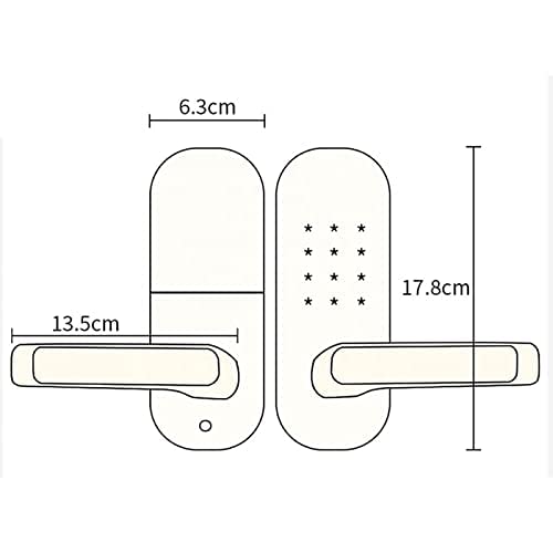 Inteligentne zamki, Zamek bezkluczykowy, automatyczna blokada drzwi na kartę IC, Bluetooth i identyfikacja biometryczna, wirtualne hasło, zabezpieczenie przed podglądaniem