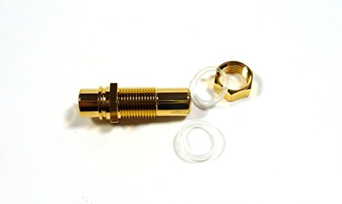 3 conectores Philmore RCA hembra en panel miniatura 5
