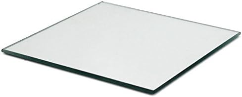 Art Cove 4 inch Small Glass Craft Square Mirrors Bulk 12 Pieces Mosaic Mirror Tiles