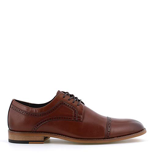 Stacy Adams Dickinson Cap Toe Oxford Cognac 15 EE - Wide by Stacy Adams - Image 3