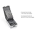 WOODRIVER 29 Piece Fractional Inch Brad Point Drill Bit Index Set