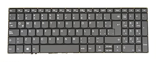 AZUBAYCOM Latin Spanish Laptop Keyboard for Lenovo Ideapad 3-15ada05 3-15are05 3-15igl05 3-15iil05 3-15ijl05 3-15iml05 3-15itl05 PC5C-LA Gray