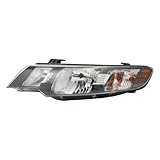 Fits 2010 2011 2012 2013 For Kia Forte EX LX SX & Forte Koup EX SX Halogen Headlight, 12V Front Left Driver Side Headlamp Clear Lens Headlamp Direct Replacement - 921011M030 (Bulb Not Included)