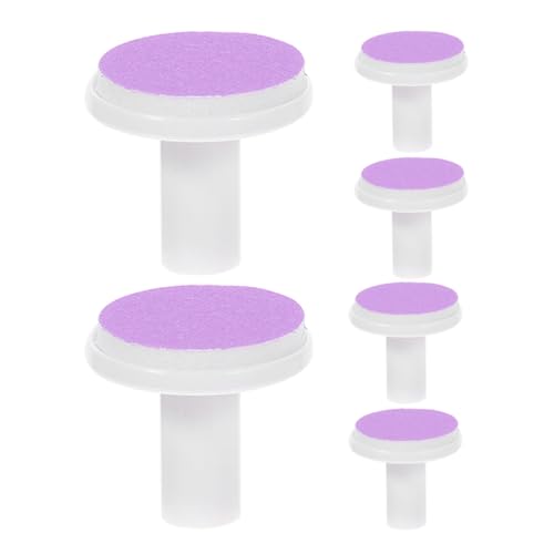 WRITWAA 6pcs Baby Nail File Replacement Pads Electric Nail Grinder Pads Nail Buffer Baby Nail Filer for Baby Nail Care for Infants