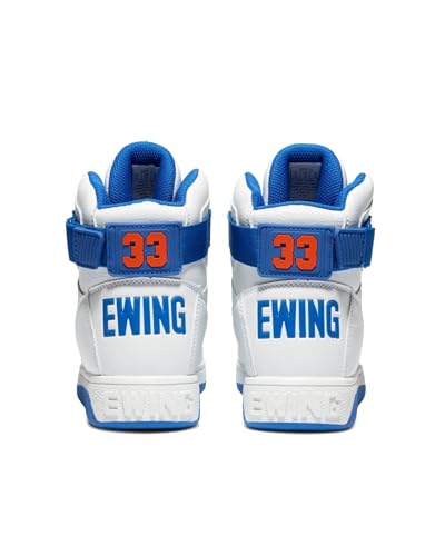Ewing Patrick Athletics Kids Grade-School 33 HI Rebound White/Blue/Orange 3RBE001-1323