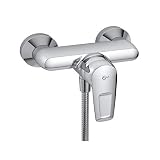 CERAMIX BLU Miscelatore DOCCIA (B9493AA) monocomando a leva da parete con attacchi 1/2" GAS