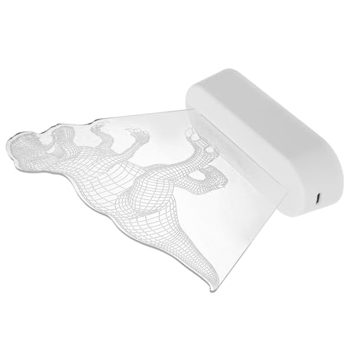 Lámpara de Mesa de Noche LED Dinosaurio 3D miniatura 1