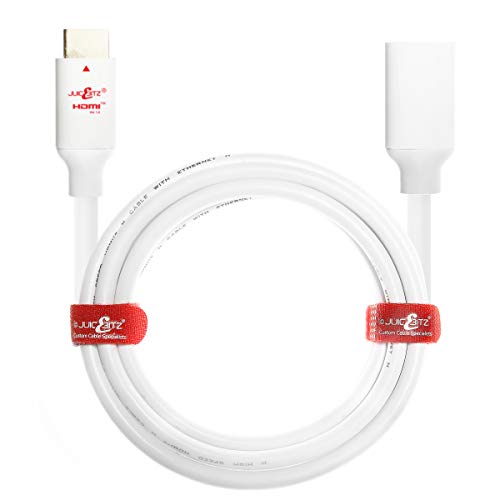 JuicEBitz 4K HDMI Extension Cable 9m, Male to Female High Speed 4k/30fps, 1080p/120fps/144fps. CEC, ARC - Image 2