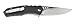CRKT Ruger Follow-Through EDC Folding Pocket Knife: Everyday Carry, Plain Edge Blade, Flipper Open, Liner Lock, Textured Non Slip Handle, Reversible Pocket Clip R1701