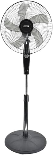 Macest Stand Fan 40W Power 3 Wind Speeds Energy Saving 2 Years Warranty - MC-41049 (Assembly Required)