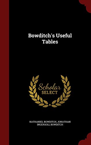 Bowditch's Useful Tables 129872953X Book Cover