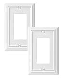 DEWENWILS Cubiertas de enchufe decorativas, cubiertas de placa de interruptor para decoración del