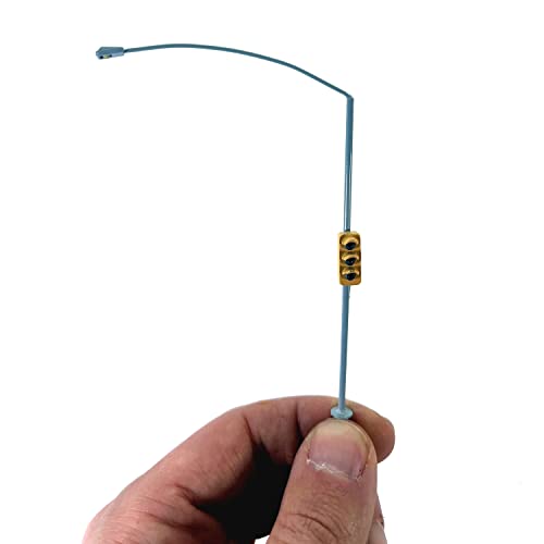 100% rame Semaforo 2 segnali in scala H0 / 00 con micro led SMD fermodellismo modellismo ferroviario FR06