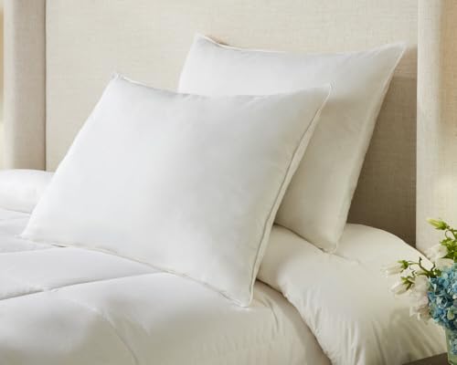 Almohada alternativa de plumón King de algodón suave miniatura 2
