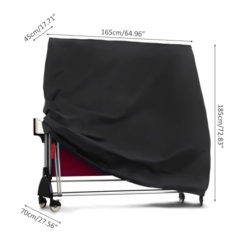 Funda para mesa de ping pong con protección total contra el polvo y la lluvia en tu jardín 2