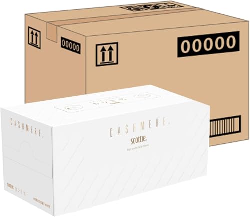 スコッティ 【ケース販売】 カシミヤ ティシュー 440枚 (220組) ×10箱入り