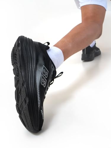 Image of Bacca Bucci AEROCORE Lightweight All-Day Athleisure Sneakers with Comfort Insocks | Men's Trainers for Gym, Walking & Outdoor Sports