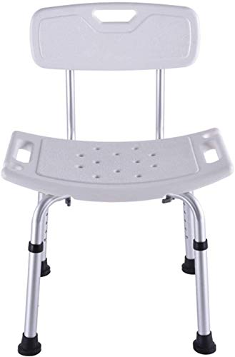 Chaise de douche avec bras et dossier réglable CHEWYNP - 2