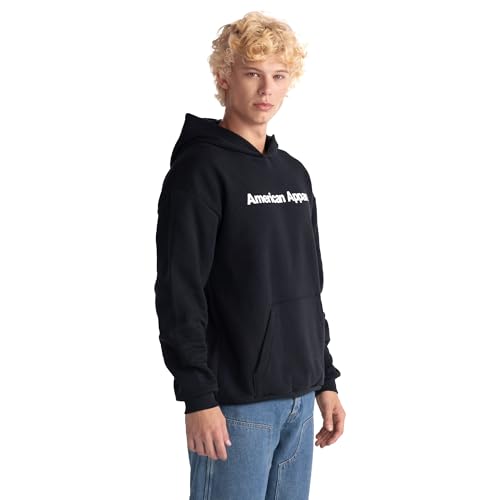 American Apparel Unisex ReFlex Fleece Pullover Hoodie Sweatshirt, GRF498AA3