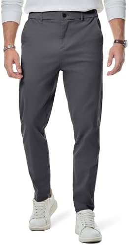 Elegancity Herren Chino Hose Casual Anzughose Stretch Hosen | Baumwolle Stoffhose,Regular fit,Atmungsaktiv,Freizeithose mit Elastischem Taillenbund,Business Arbeitshose